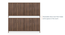 Alex Shoe Cabinet (Classic Walnut Finish, 18 pair Configuration) by Urban Ladder - - 