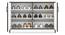 Alex Shoe Cabinet (Dark Wenge Finish, 12 pair Configuration) by Urban Ladder - - 