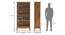 Taahira Solid Wood Bookshelf (Natural Finish) by Urban Ladder - - 
