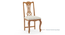 Taahira 6 Seater Dining Set (Natural Finish) by Urban Ladder - Cross View Design 1 - 882241