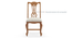 Taahira 6 Seater Dining Set (Natural Finish) by Urban Ladder - Design 1 Side View - 882246