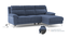 Emila Sectional Recliner (Blue, Right Aligned, Three Seater) by Urban Ladder - - 