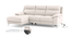Emila Sectional Recliner (Cream, Left Aligned, Three Seater) by Urban Ladder - - 