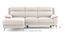 Emila Sectional Recliner (Cream, Left Aligned, Three Seater) by Urban Ladder - - 