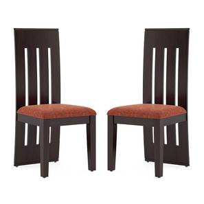 Srs New Arrivals Design Sinai Solid Wood Dining Chair set of in Mahogany Finish