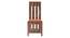 Sinai Solid Wood Dining  Chair - Set of 2 (Teak Finish, Lava) by Urban Ladder - - 