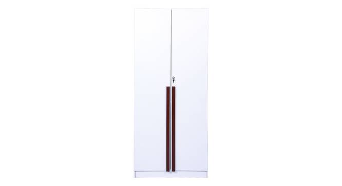 Nelson Engineered Wood Wardrobe (White Finish) by Urban Ladder - Cross View Design 1 - 884810