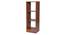Drake Engineered Wood Bookshelf (Columbian Walnut Finish) by Urban Ladder - Front View Design 1 - 884818