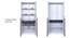 Nelson Engineered Wood Wardrobe (White Finish) by Urban Ladder - - 884847