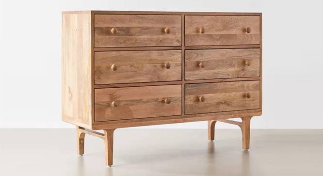 scala chest of drawers solid wood matte finish (Matte Finish) by Urban Ladder - - 