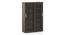 Elliot Sliding Book Shelf - Classic Walnut (Californian Walnut Finish) by Urban Ladder - - 