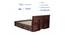 Ryouta Engineered Wood King Size Box Storage Bed In Wenge Finish (Wenge Finish, King Bed Size, Drawer Storage Type) by Urban Ladder - - 