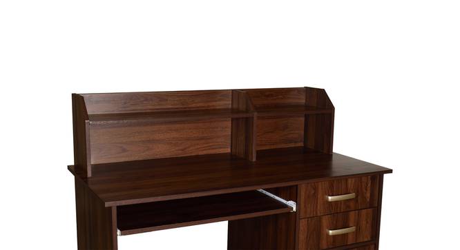 Shamon Engineered Wood Study Table in Columbia Walnut Finish (Walnut Finish) by Urban Ladder - Front View Design 1 - 885630