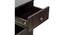 Hayao Engineered Wood Study Table with Drawer in Wenge Finish (Wenge Finish) by Urban Ladder - Design 1 Close View - 885662