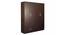 Housen Engineered Wood 4 Door Wardrobe in Walnut Finish (Walnut Finish) by Urban Ladder - - 885675