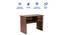 Yuko Engineered Wood Study Table with Two Drawers in Columbia Walnut Finish (Walnut Finish) by Urban Ladder - Cross View Design 1 - 885701