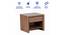 Yuko Engineered Wood Bedside Table with One Drawer in Columbia Walnut Finish (Walnut Finish) by Urban Ladder - Front View Design 1 - 885706