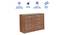Yuko Engineered Wood Chest of 8 Drawers in Columbia Walnut Finish (Walnut Finish) by Urban Ladder - Front View Design 1 - 885710