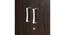 Ren Engineered Wood 4 Door Wardrobe with External Drawers in Wenge Finish (Wenge Finish) by Urban Ladder - Rear View Design 1 - 885718