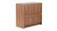 Yuko Wide Engineered Wood Chest of 5 Drawers in Columbia Walnut Finish (Walnut Finish) by Urban Ladder - Rear View Design 1 - 885720