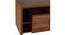 Yuko Engineered Wood TV Unit with Two Drawers in Columbia Walnut Finish (Walnut Finish) by Urban Ladder - Design 1 Side View - 885734