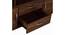 Yuko Engineered Wood TV Unit with Two Drawers in Columbia Walnut Finish (Walnut Finish) by Urban Ladder - Design 1 Close View - 885745