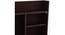 Nakamura Engineered Wood Study Table with Cabinet in Dark Brown Finish (Dark Brown Finish) by Urban Ladder - - 885781