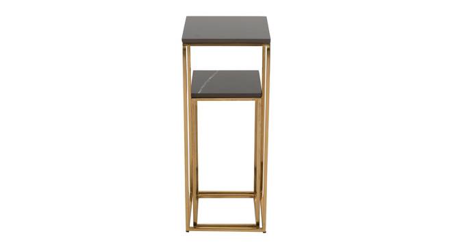 wallace metal end table gold finish (Gold Finish) by Urban Ladder - Front View Design 1 - 886340