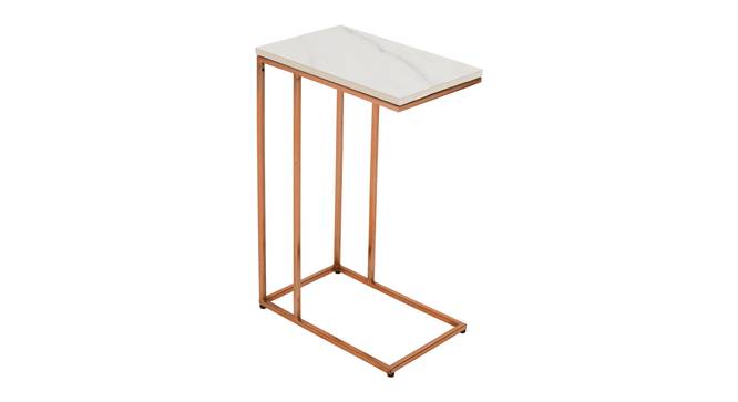 terry metal end table gold finish (Gold Finish) by Urban Ladder - Design 1 Side View - 886341