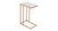 terry metal end table gold finish (Gold Finish) by Urban Ladder - Design 1 Side View - 886341