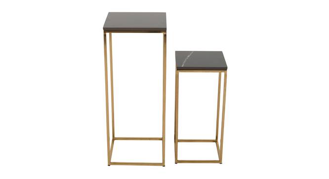 wallace metal end table gold finish (Gold Finish) by Urban Ladder - Ground View Design 1 - 886347
