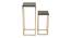 wallace metal end table gold finish (Gold Finish) by Urban Ladder - Ground View Design 1 - 886347