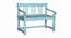 norland solid wood bench in blue finish (Blue Finish) by Urban Ladder - Design 1 Front View - 886703