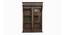 agatha solid wood prayer cabinet in brown finish (Brown Finish) by Urban Ladder - Front View Design 1 - 886715