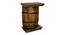 paulo solid wood bar cabinet in provincial teak finish (Brown Finish) by Urban Ladder - Design 1 Front View - 886785