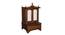 zabu solid wood prayer cabinet in brown finish (Brown Finish) by Urban Ladder - Front View Design 1 - 886791