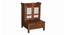 zeile solid wood prayer cabinet in brown finish (Brown Finish) by Urban Ladder - Front View Design 1 - 886792