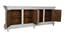 niccol solid wood side board in white finish (White Finish) by Urban Ladder - Design 1 Side View - 886799