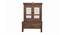 zeile solid wood prayer cabinet in brown finish (Brown Finish) by Urban Ladder - Design 1 Side View - 886810