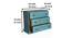 anton solid wood chest of drawer in blue finish (Blue Finish) by Urban Ladder - Design 1 Dimension - 886867