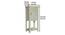 claire solid wood single door cabinet in White finish (White Finish) by Urban Ladder - Design 1 Dimension - 886875