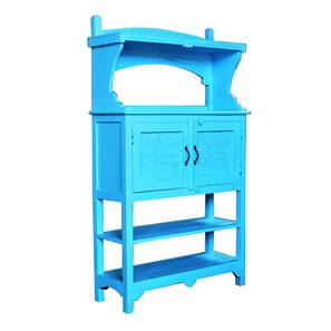 New Arrivals Dining Room Furniture Design Penland Solid Wood Sideboard in Blue Finish
