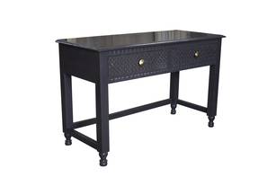saffron arts & crafts Solid Wood Study Table in Grey Finish-picture-16