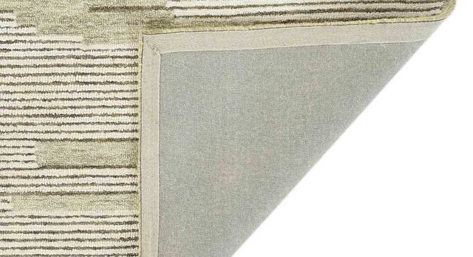 Glencoe Modern Design Wool Hand-Tufted Carpet (White, 5 x 8 Feet Carpet Size) by Urban Ladder - Front View Design 1 - 886959