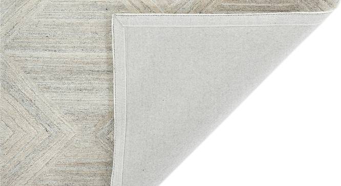 Glencoe Modern Design Wool Hand-Tufted Carpet (Beige, 4 x 6 Feet Carpet Size) by Urban Ladder - Cross View Design 1 - 887028