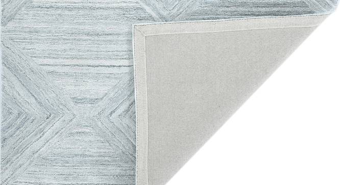Glencoe Modern Design Wool Hand-Tufted Carpet (Blue, 5 x 8 Feet Carpet Size) by Urban Ladder - Cross View Design 1 - 887031