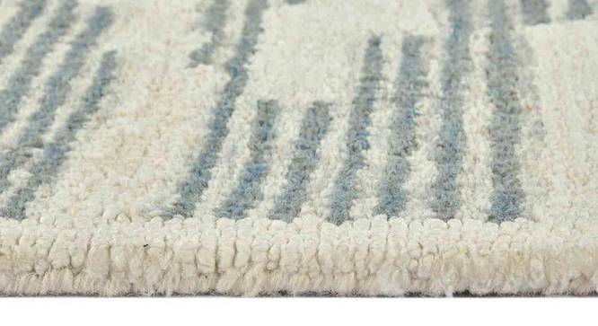 Glencoe Modern Design Wool Hand-Tufted Carpet (Grey, 8 x 10 Feet Carpet Size) by Urban Ladder - Rear View Design 1 - 887039