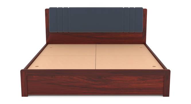 Nahiri Sheesham Wood Queen Size Bed In Teak Finish With Box Storage (King Bed Size, Box Storage Type, Honey Oak Finish) by Urban Ladder - Front View Design 1 - 887227