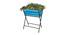 VegTrug Poppy Planter with Blue Liner (Blue) by Urban Ladder - Rear View Design 1 - 887466