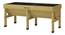 VegTrug Classic Medium 1.8m Natural (Brown) by Urban Ladder - Cross View Design 1 - 887490